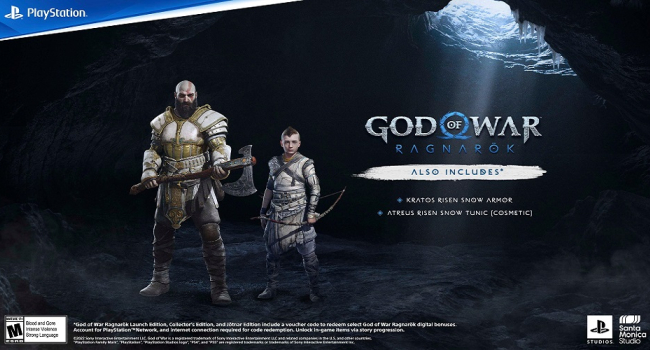 God of War: Ragnarok - PS4 (Digital Code) - Playstation Network