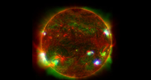 Телескоп NuSTAR зафиксировал скрытый свет Солнца