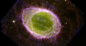 Another stunning photo from James Webb: In the center of the Ring Nebula, you can see the remains of a white dwarf that has shed its shell (photo, video)