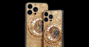 Caviar presents luxury iPhones with meteorite and dinosaur fang for $72,000 (photo)