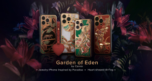 Up to $45,900։ Caviar presents the heart-shaped AirTag and the "Garden of Eden" collection of Phones for Valentine's Day