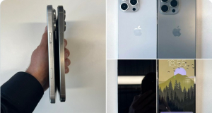 Как будет выглядеть iPhone 16 Pro Max? Опубликованы фотографии макета будущего сматрона от Apple рядом с iPhone 15 Pro Max (фото)