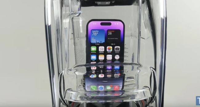 Blender, hammer and height: iPhone 14 Pro tested for durability