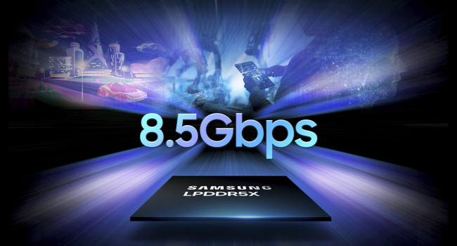 Samsung представила самую быструю в мире оперативную память LPDDR5X DRAM