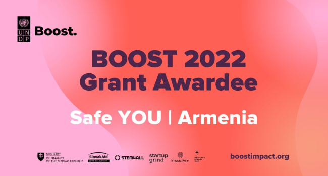 Армянское приложение Safe YOU признано победителем программы BOOST Women Innovators