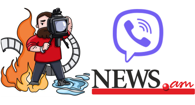 Быть журналистом – круто: NEWS.am выпустило свой оригинальный стикерпак в Viber