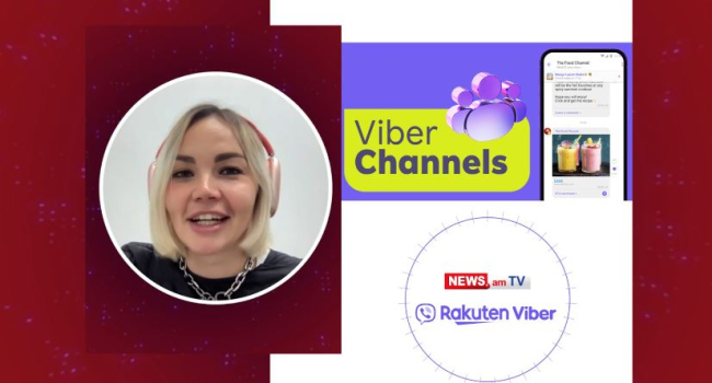 NEWS.am and Rakuten Viber present joint video project about channels in Viber