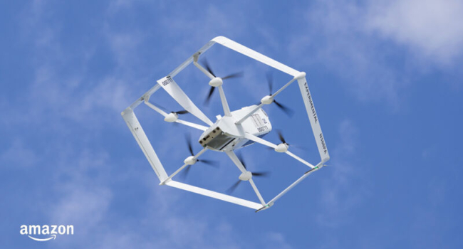 Amazon begins delivering goods by drone in California and Texas