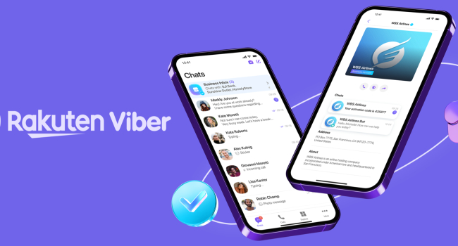 Крупное обновление в Rakuten Viber: Появились бизнес-чаты и коммерческие аккаунты