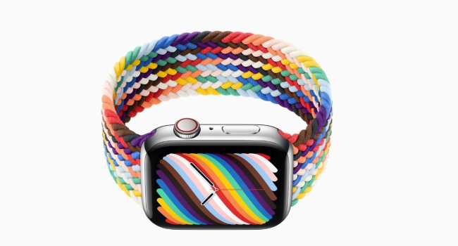 Apple запатентовал меняющий цвет ремешок для умных часов