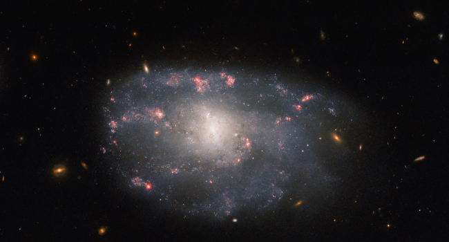 Hubble-ը Մեծ Արջի համաստեղությունում գտնվող անկանոն պարուրաձև գալակտիկայի տպավորիչ լուսանկար է արել