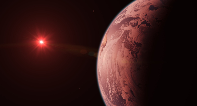 A mysterious planet has been found that may be turning into a water world