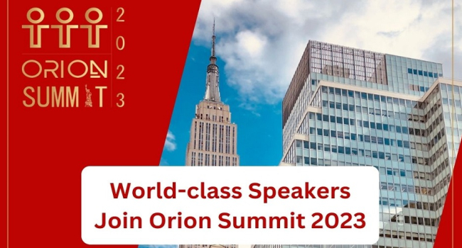 Orion Summit 2023-ին են միացել հեղինակավոր բանախոսներ