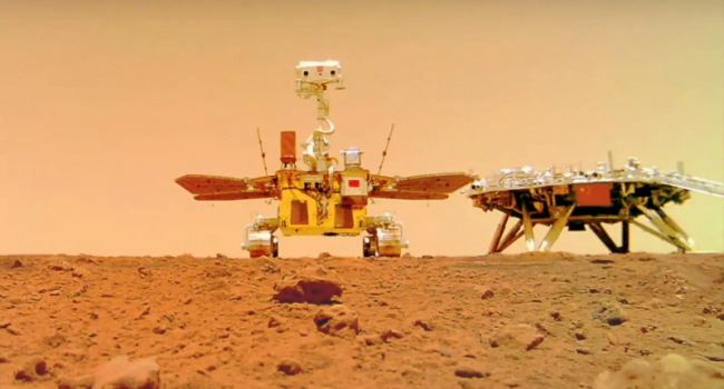 China's Zhurong rover discovers relatively fresh traces of liquid water on Mars