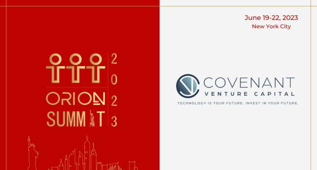 Ամերիկյան Covenant Venture Capital-ը միացել է Orion Summit 2023-ին