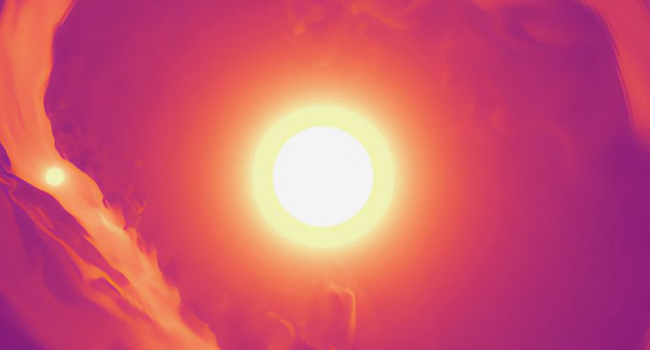 Ученые нашли экзопланету, из которой вырывается огромный газовый шлейф из гелия