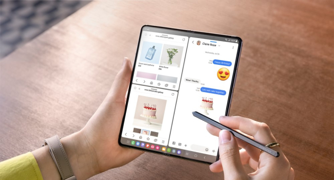 The thinnest and the lightest Galaxy Fold: Samsung introduces Galaxy Z Fold 5 smartphone