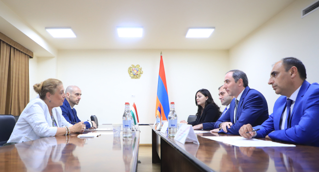 ԲՏԱ նախարարը Հունգարիայի դեսպանին է ներկայացրել «Ինժեներական քաղաք» ծրագիրը