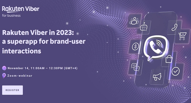 Rakuten Viber — суперприложение для взаимодействия бренда с пользователями: Редактор NEWS.am примет участие в эксклюзивном онлайн-вебинаре