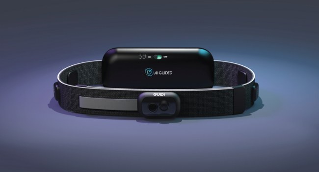 A Hong Kong startup has introduces a GPS-enabled belt to help blind people get around