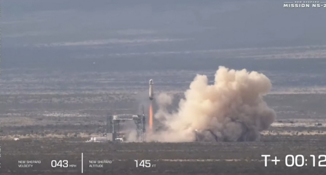 After a 15-month hiatus, Jeff Bezos' Blue Origin successfully launches New Shepard spacecraft into space