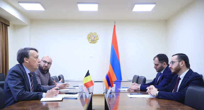 ԲՏԱ նախարարը Բելգիայի դեսպանի հետ քննարկել է տիեզերական տեխնոլոգիաների, ԱԲ ոլորտներում հարաբերությունները զարգացնելու հնարավորությունները