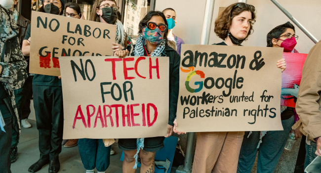 Google уволила 28 сотрудников, протестовавших против сотрудничества компании с Израилем