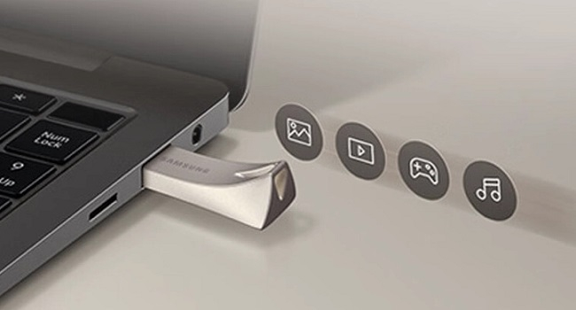 BAR Plus 2024: Samsung представила USB-накопитель, который может выдержать погружение в соленую воду на 72 часа (фото)