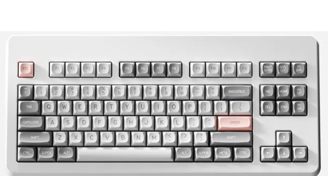A keyboard has been created that works quietly and costs $3,400