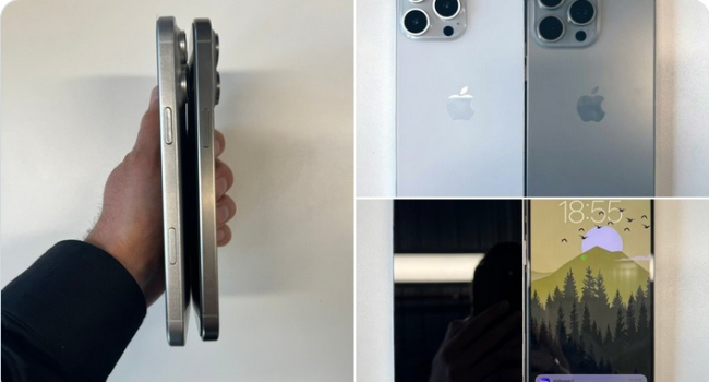 Ի՞նչ տեսք կունենա iPhone 16 Pro Max-ը․ հրապարակվել Apple-ի ապագա սմարթֆոնի մակետի լուսանկարները iPhone 15 Pro Max-ի կողքին