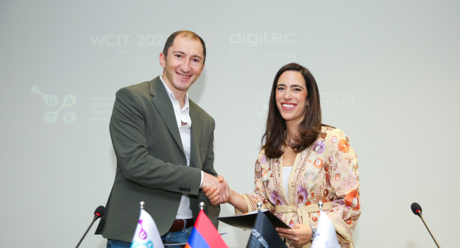ԱՏՁՄ-ն և ԱՊՐԻ Արմենիան հուշագիր են ստորագրել․ միասին կկազմակերպեն WCIT2024//DigiTec-ի և կմշակեն ոլորտի քաղաքականությունը