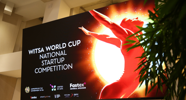 Startups representing Armenia among 16 countries at the WITSA Startup World Cup were announced
