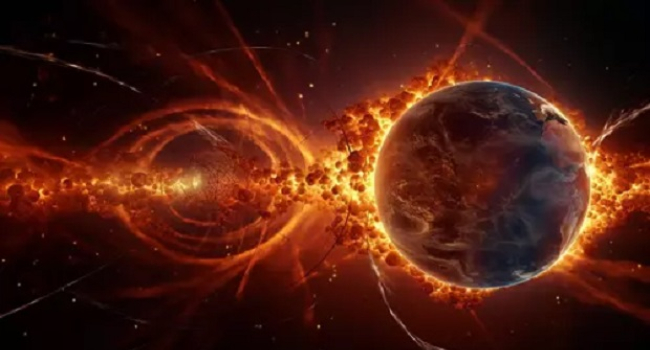 Magnetic storm of class G2 begins on Earth