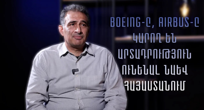 Three pillars for aerospace engineering development in Armenia: Interview with Oshin Peroomian