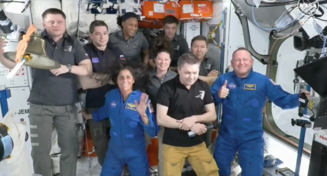 A new record has been set for the number of people in Earth's orbit