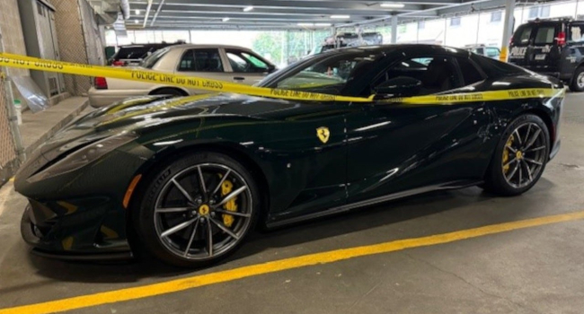 В США AirPods помогли найти украденный Ferrari стоимостью 575 000 долларов и подозреваемого