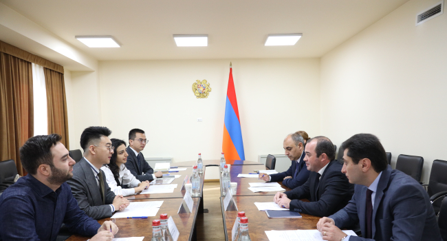 ԲՏԱ փոխնախարարը Huawei Technologies Armenia-ի գլխավոր տնօրենի հետ քննարկել է փոխգործակցության հնարավորությունները