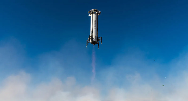 Blue Origin протестировала вторую капсулу։ Tеперь будет отправлять больше туристов в космос