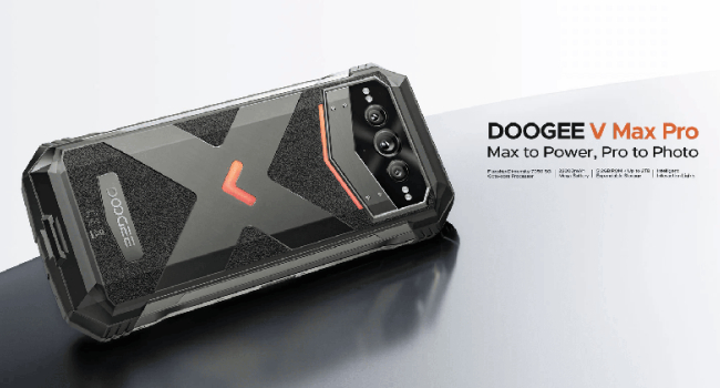 It is very durable and works up to 1540 hours on a single charge: Doogee introduces V Max Pro