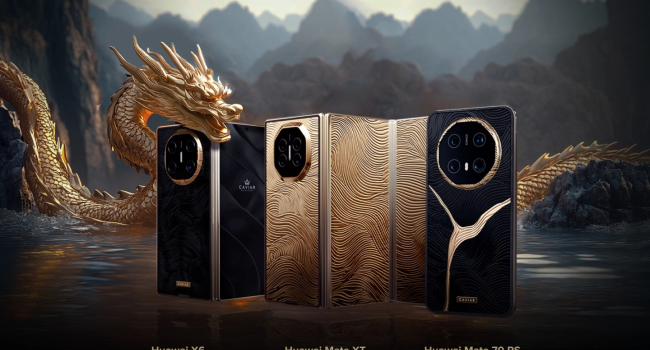 Caviar unveils custom Huawei smartphones starting at $11,500