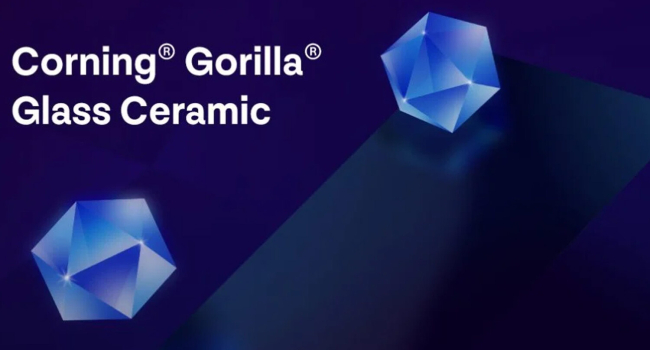 New generation of smartphone protective glass: Corning unveils Gorilla Glass Ceramic