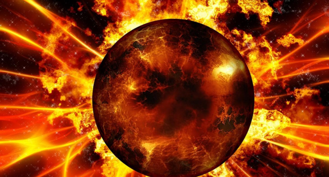 A planet burning in fire: Astronomers discover an evaporating world 140 light-years away