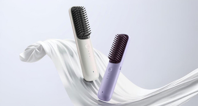 Mijia Cordless Straightening Brush. Xiaomi-ն ներկայացրել է ճամփորդական անլար ֆեն-խոզանակ