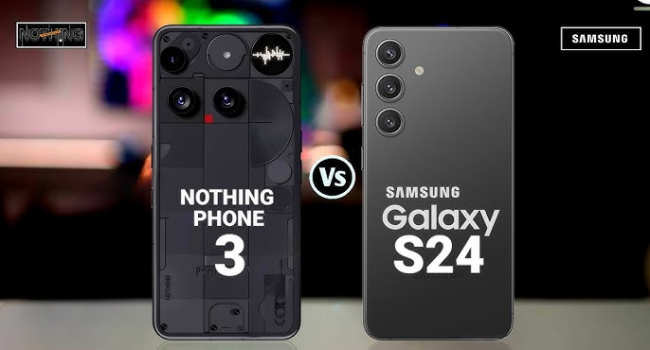 Какой смартфон лучше? Nothing Phone (3) против Samsung Galaxy S24 Ultra