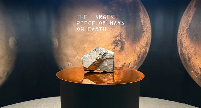 The largest Martian meteorite on Earth goes to auction: Yours for $4 million