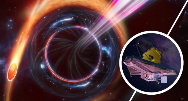 James Webb telescope detects dormant black holes devouring stars in dusty galaxies