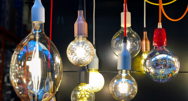 Why do led lamps glow after being turned off and is it dangerous?