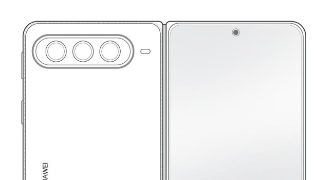 HUAWEI обгоняет Apple? Показаны рендеры необычного складного Pura X Max