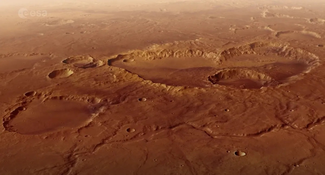 Martian crater from The Martian captured in new detailed video