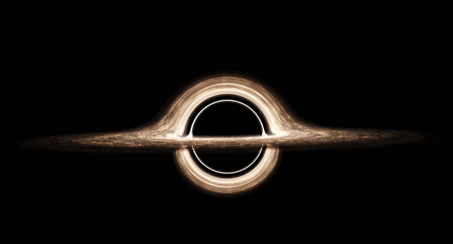 What would a person see if they fell into a black hole?